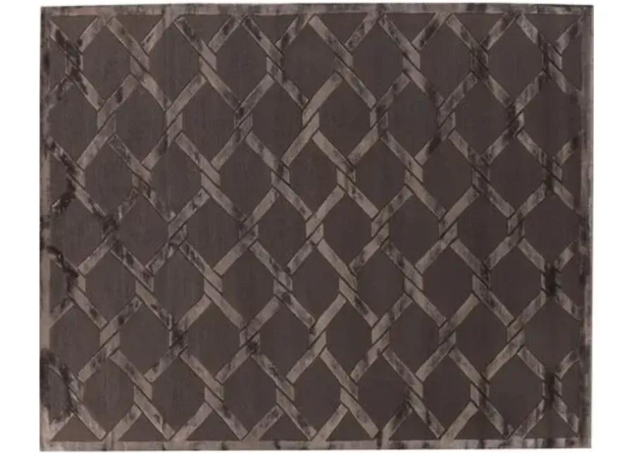 Alina Rug - Chocolate - Exquisite Rugs - Brown - Brown