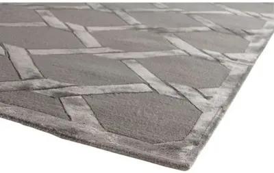 Alina Rug - Blue - Exquisite Rugs - Gray - Gray