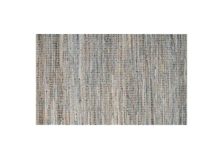 Chapin Jute Rug - Natural/Blue - Blue