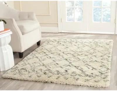 Pike Rug - White/Gray - Beige - Beige