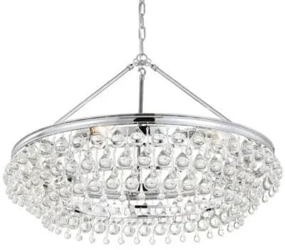 Calypso 6-Light Chandelier - Crystorama - Silver