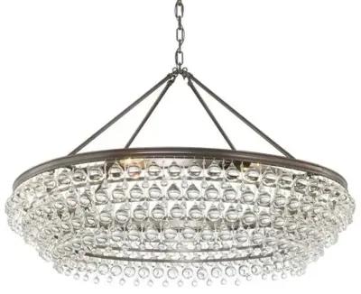 Calypso 8-Light Chandelier - Crystorama - Brown