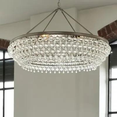 Calypso 8-Light Chandelier - Crystorama - Brown