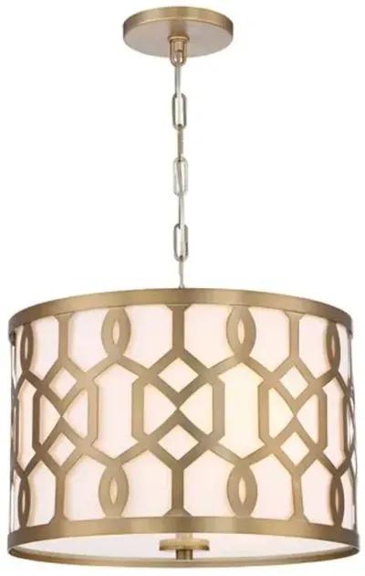 Libby Langdon Chandelier - Brass - Crystorama - Gold