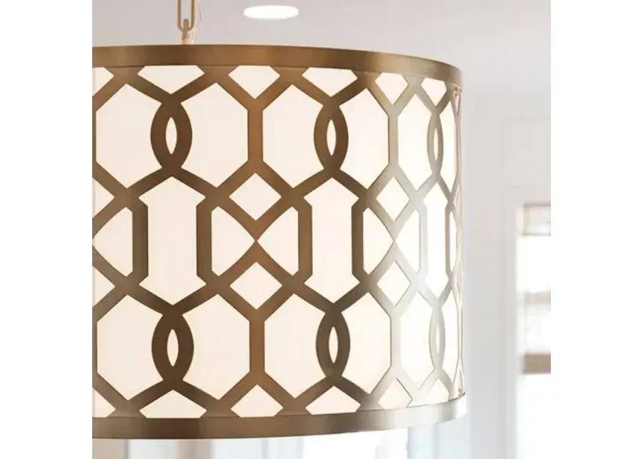 Libby Langdon Chandelier - Brass - Crystorama - Gold