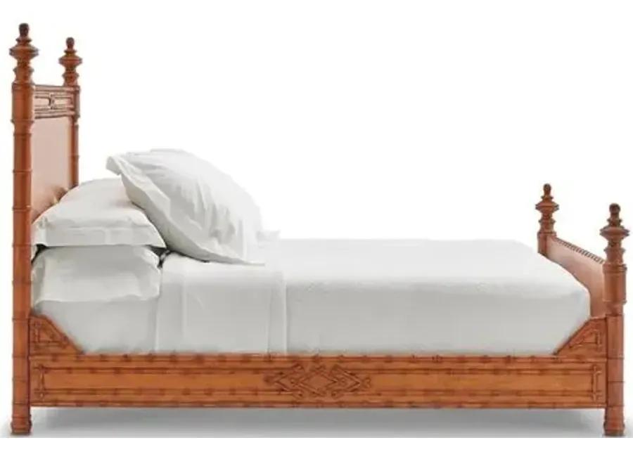 Bamboo Bed - Natural - Bunny Williams Home - Brown