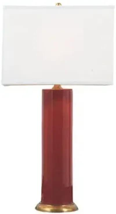 Melrose Table Lamp - Ruby - Port 68