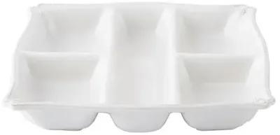 Berry & Thread Snack Platter - White - Juliska