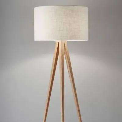 Dayle Tripod Floor Lamp - Natural