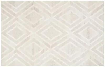 Cassia Kilim - Light Gray/Ivory