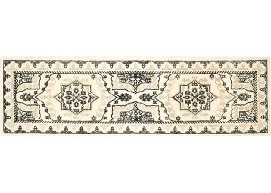 Davenie Rug - Ivory/Charcoal - Ivory