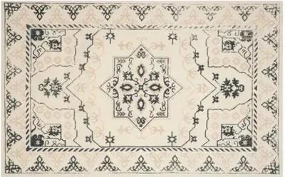 Davenie Rug - Ivory/Charcoal - Ivory