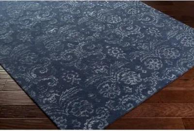 Harvey Rug - Navy/Sage - Blue - Blue