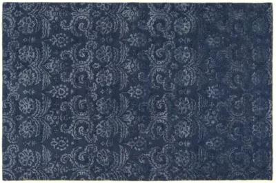 Harvey Rug - Navy/Sage - Blue - Blue