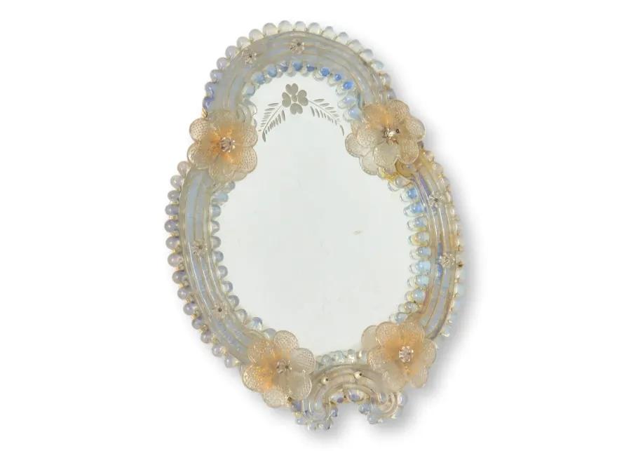 1920s Venetian Glass Mirror - Gray