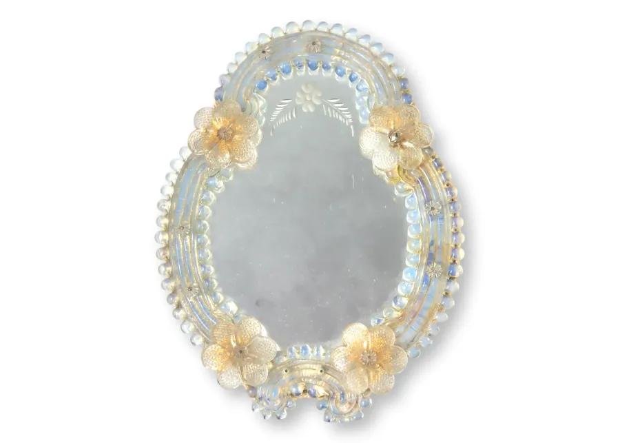 1920s Venetian Glass Mirror - Gray