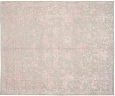 Colton Rug - Silver/Rose - Pink - Pink