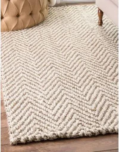 Charlotte Jute Rug - Ivory - Ivory