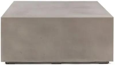 Elwood Square Concrete Coffee Table - Gray