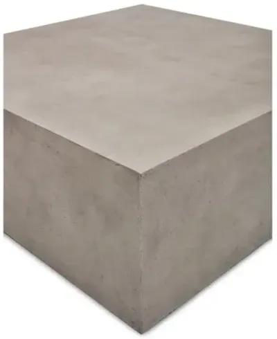 Elwood Square Concrete Coffee Table - Gray