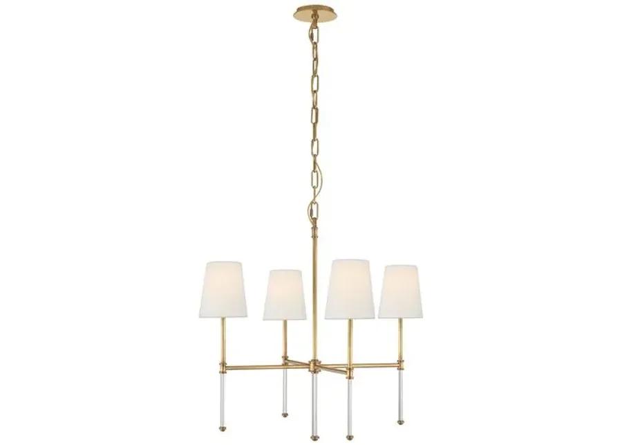 Visual Comfort - Camille Chandelier - Antique Brass - Gold