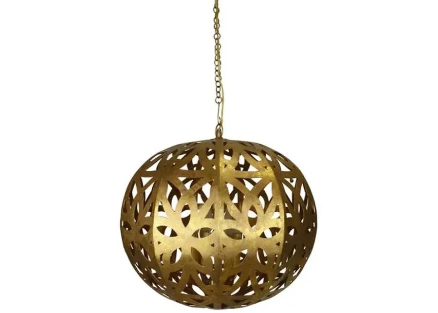 Marissa 4-Light Chandelier - Italian Gold