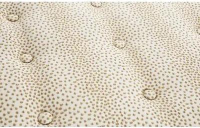 Dalton Pillow-Top Ottoman - Beige Dots