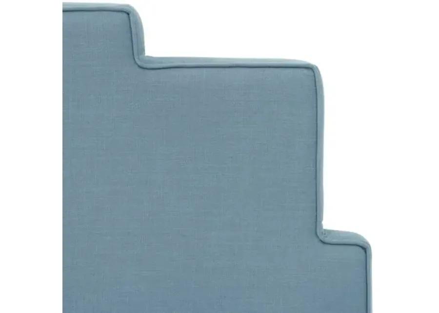 Paxton Linen Bed - Blue