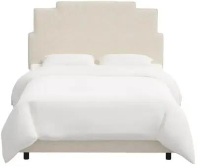 Paxton Linen Bed - Beige