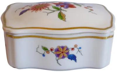 Ginori Italian Gilt Porcelain Box - The Emporium Ltd. - Gray