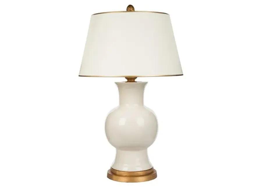 Emmy Table Lamp - Ivory - Bradburn Home