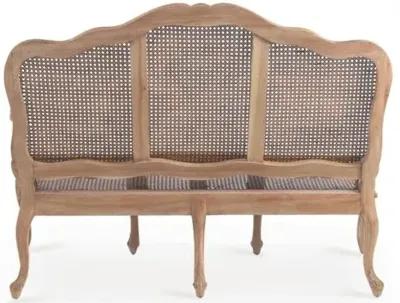 Cane Three-Seat Sofa - Natural - Handcrafted