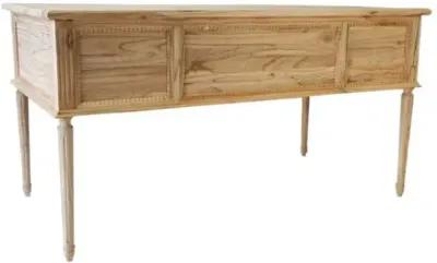 Colette Desk - Natural - Ave Home - Beige