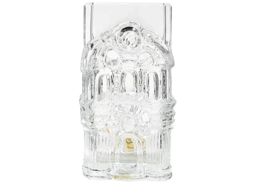 Royal Krona Skruf Swedish Glass Vase - 2-b-Modern - Clear