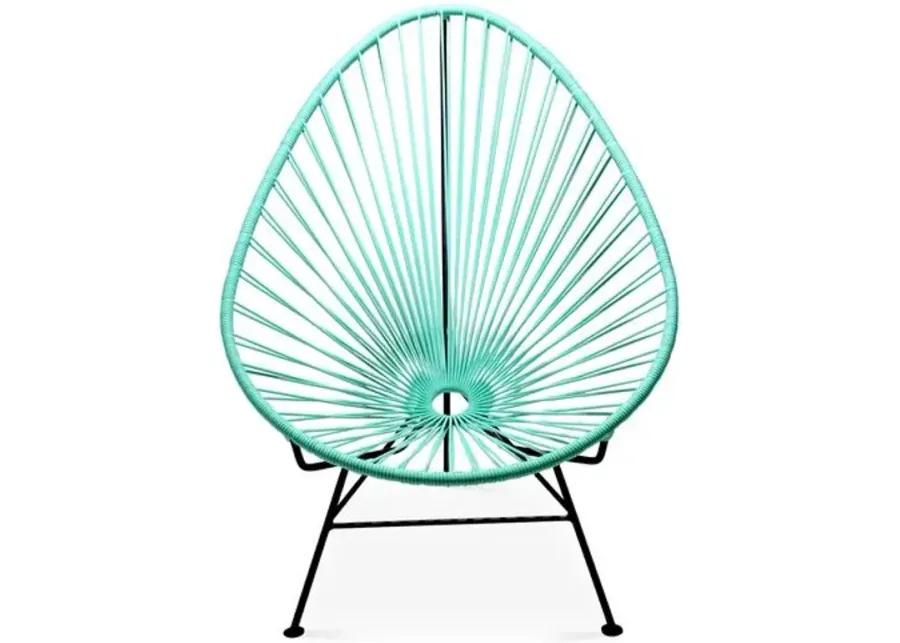 Acapulco Outdoor Lounge Chair - Mexa - Handcrafted - Green