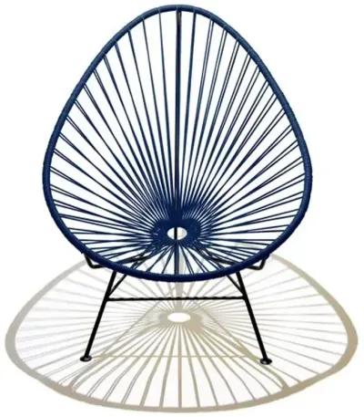 Acapulco Outdoor Lounge Chair - Navy - Mexa - Handcrafted