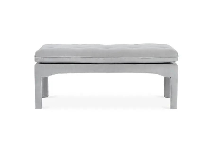 Julien Bench - Handcrafted - Gray