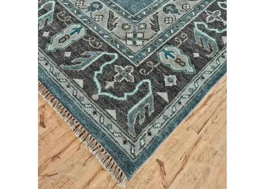 Benton Rug - Dark Blue/Gray - Blue