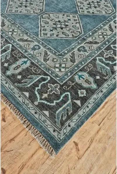 Benton Rug - Dark Blue/Gray - Blue