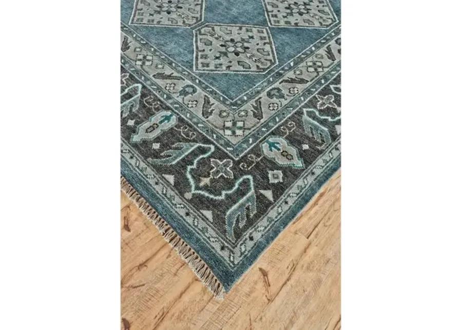 Benton Rug - Dark Blue/Gray - Blue