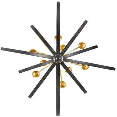 Luna 9-Light Chandelier - Crystorama - Gold