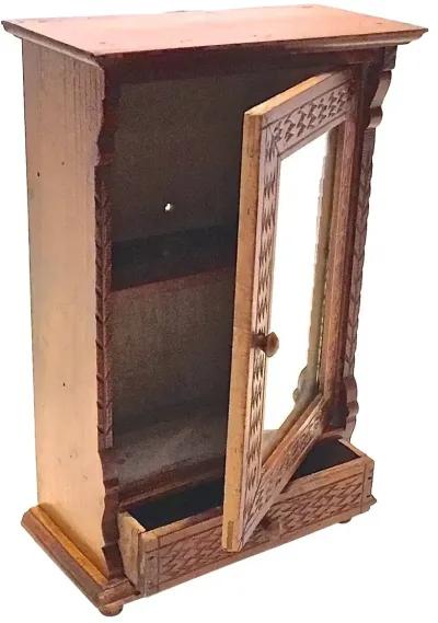 Small Sample Armoire Jewelry Box - Vermilion Designs - Brown