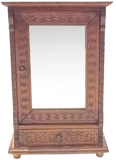 Small Sample Armoire Jewelry Box - Vermilion Designs - Brown