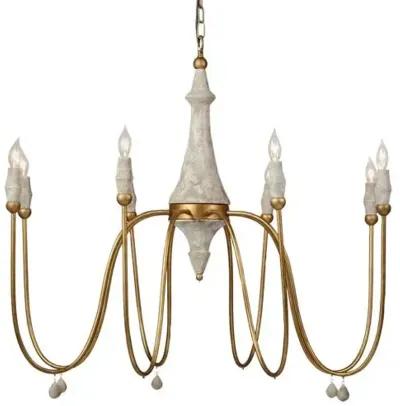 Clay Chandelier - Large - Gabby - Ivory