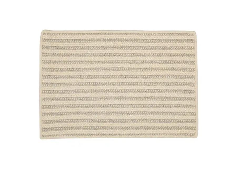 Abilene Braided Rug - Light Gray - Gray