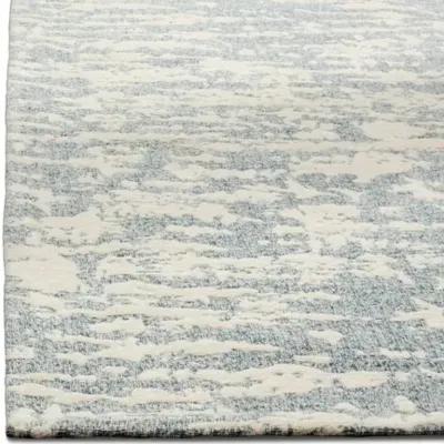 Sean Flat-Weave Rug - Ivory/Blue - Blue