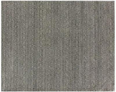 Dinlas Rug - Light Black/White - Exquisite Rugs - Gray - Gray