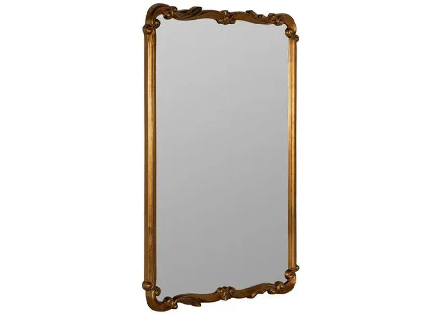 Toulouse Wall Mirror - Antiqued Gold