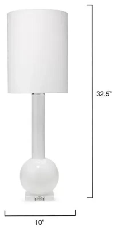 Studio Table Lamp - White - Jamie Young Co.