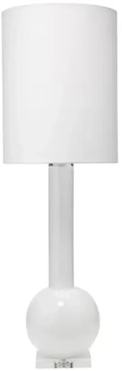 Studio Table Lamp - White - Jamie Young Co.